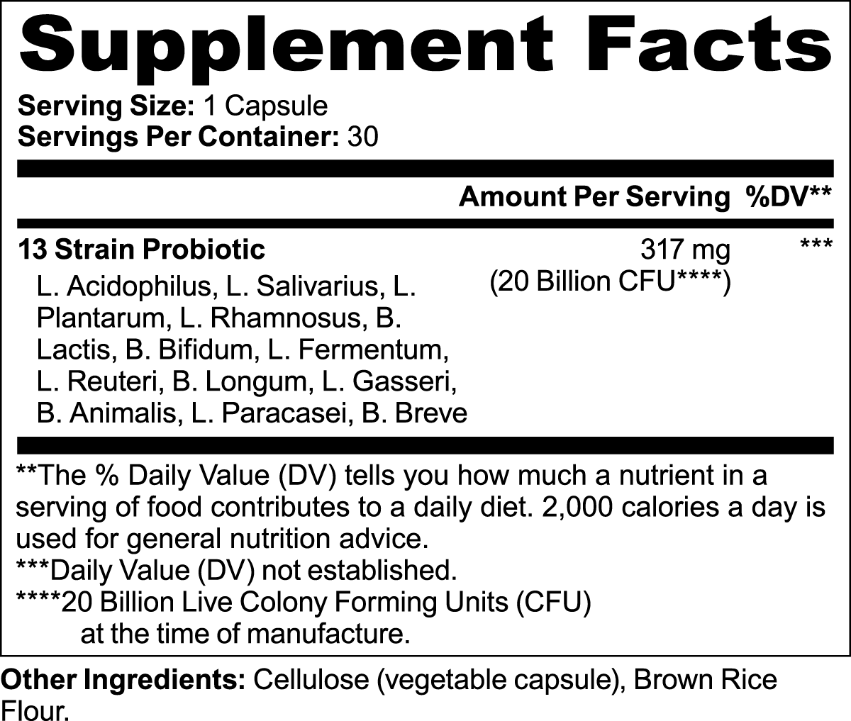 Stryō Probiotic 20 Billion
