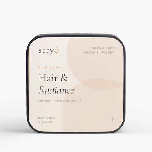 Stryō Glow · Hair & Radiance Strips