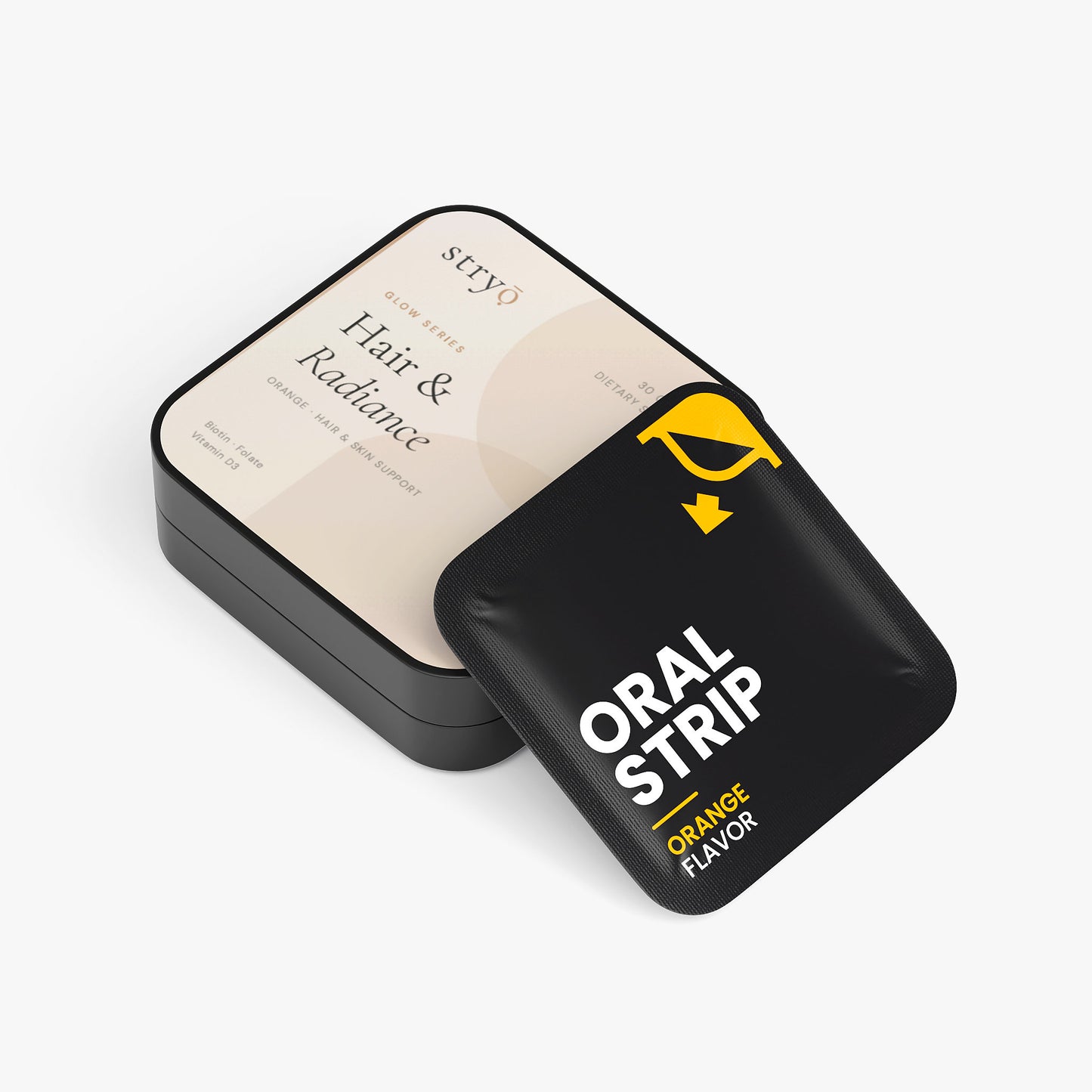 Stryō Glow · Hair & Radiance Strips