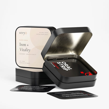 Stryō Glow · Iron & Vitality Strips