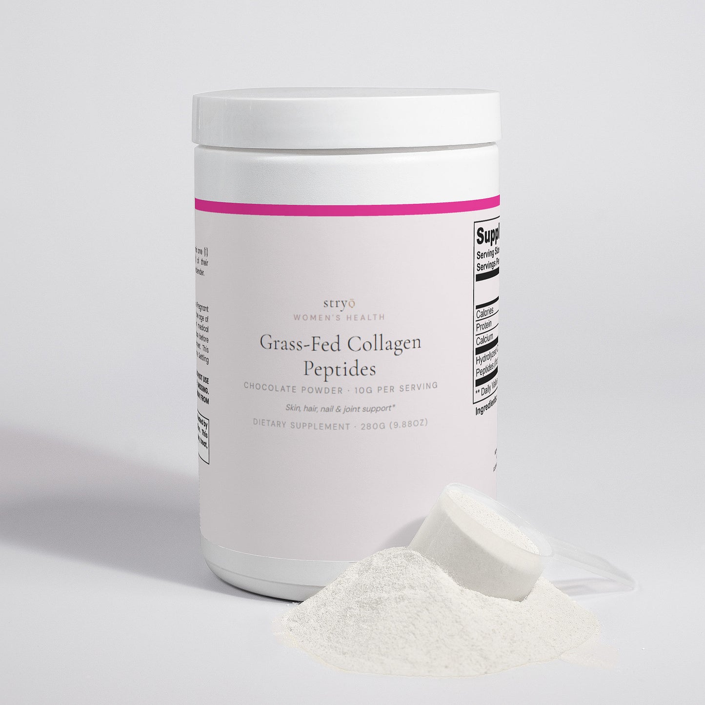 Grass-Fed Hydrolyzed Collagen Peptides Powder (Chocolate)