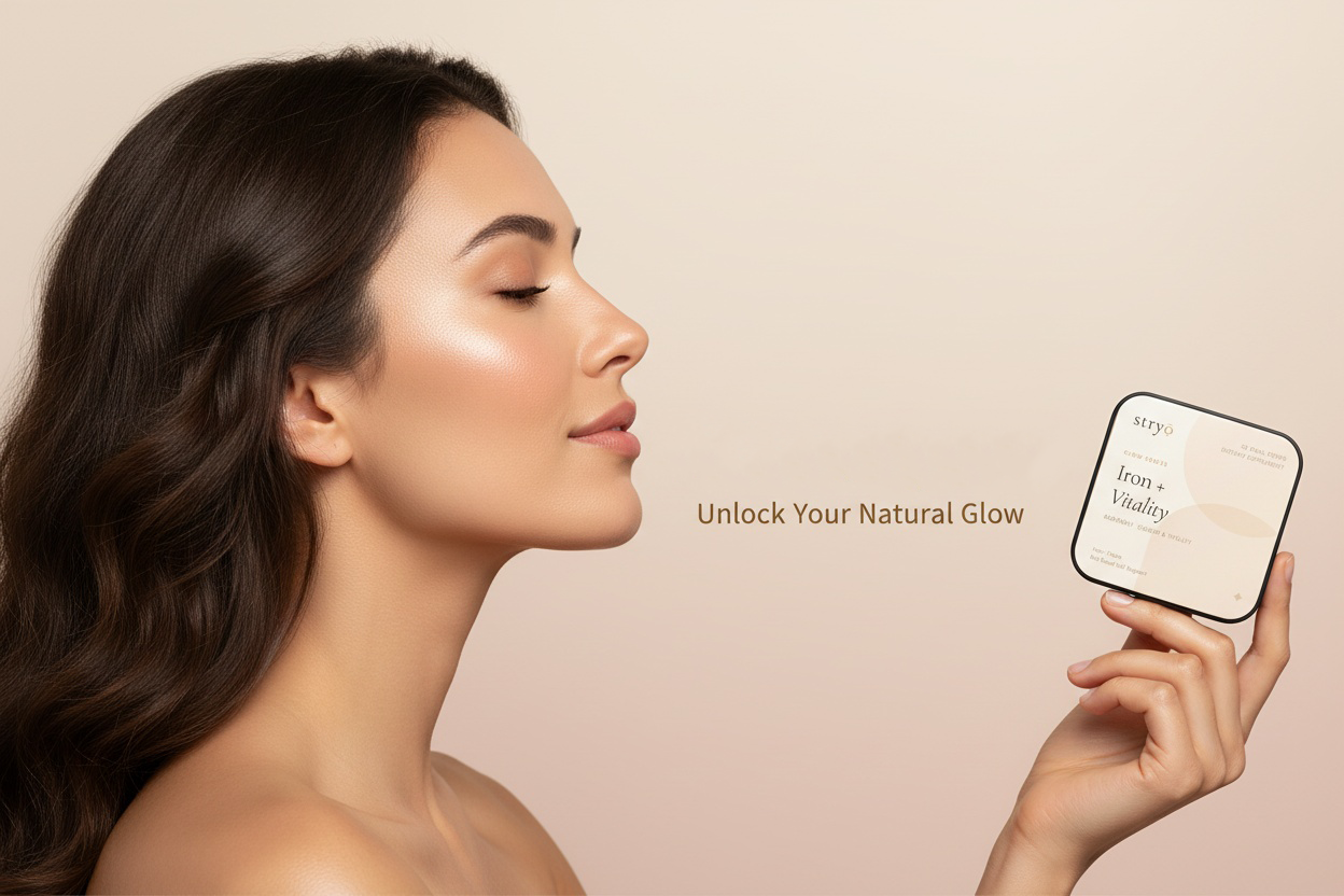 Stryō Glow · Iron & Vitality Strips