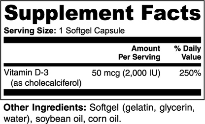 Stryō Vitamin D3 2,000 IU