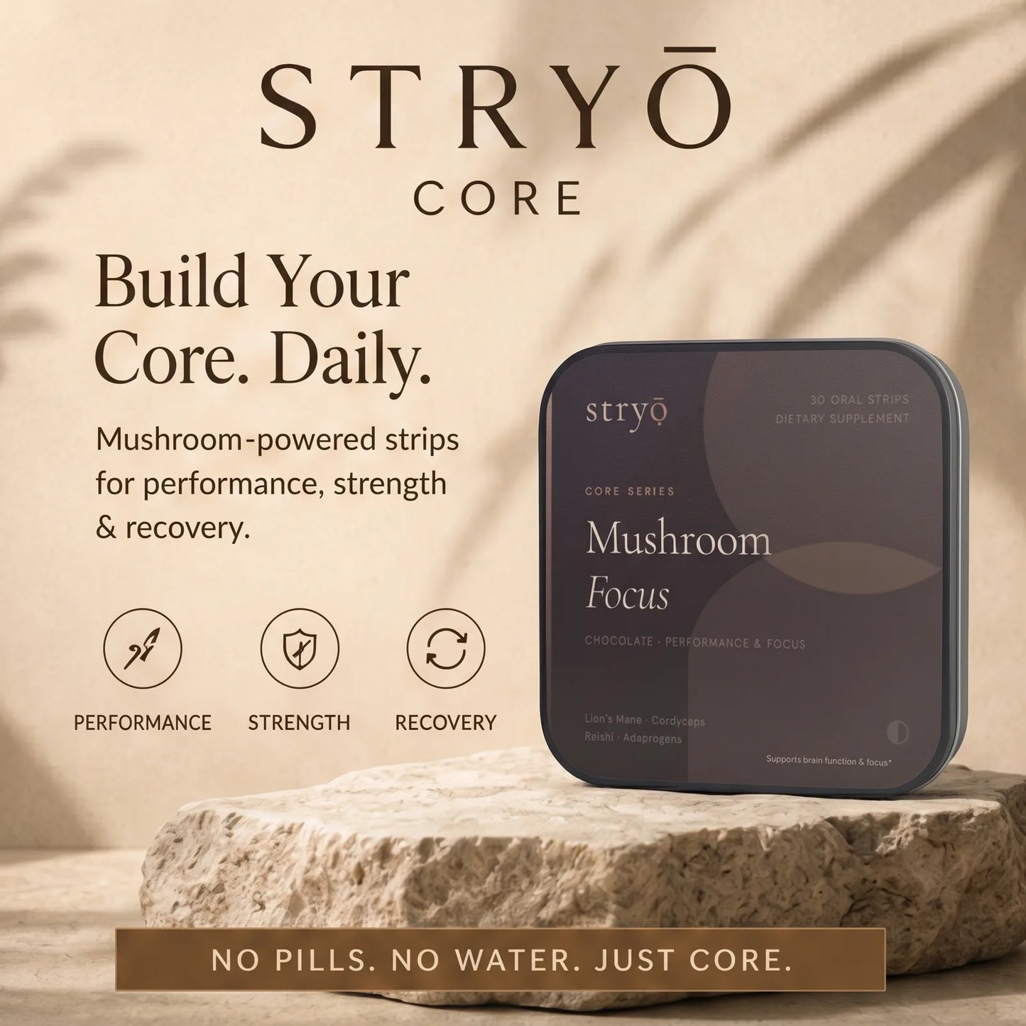 Stryō Core · Mushroom Focus Strips