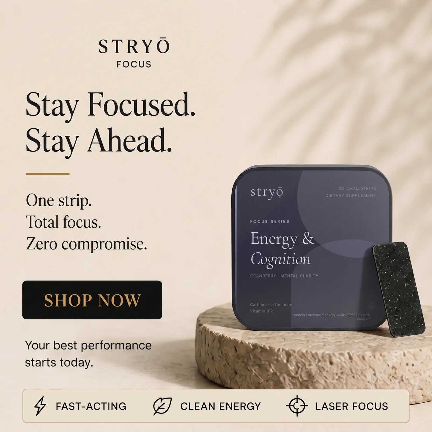 Stryō Focus · Energy Strips