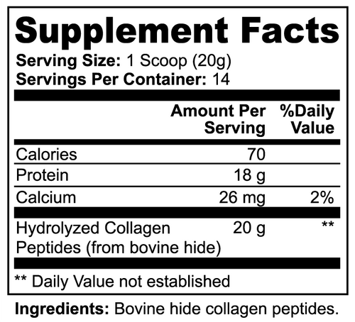 Stryō Grass-Fed Hydrolyzed Collagen Peptides Powder (Chocolate)