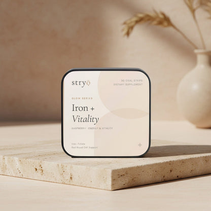 Stryō Glow · Iron & Vitality Strips